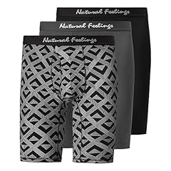 C: Grey Boxer Briefs-3pack