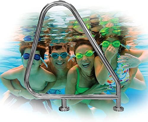 Handrail Sturdy Pool Safety Handrails Pool Handrails Pool Grab Rail Handrails Easy-to-Install Ramp Bumper Swimming Pool Entrance