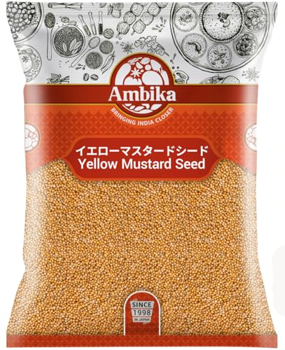 �C�G���[ �}�X�^�[�h Yellow Mustard �C���h�X�p�C�X ���h�� �n�[�u �C���h�}�T�� Ambika Masala �}�X�^�[�h�V�[�h ���C Rai/Sarson (50g×3��, �V�[�h/Seed)