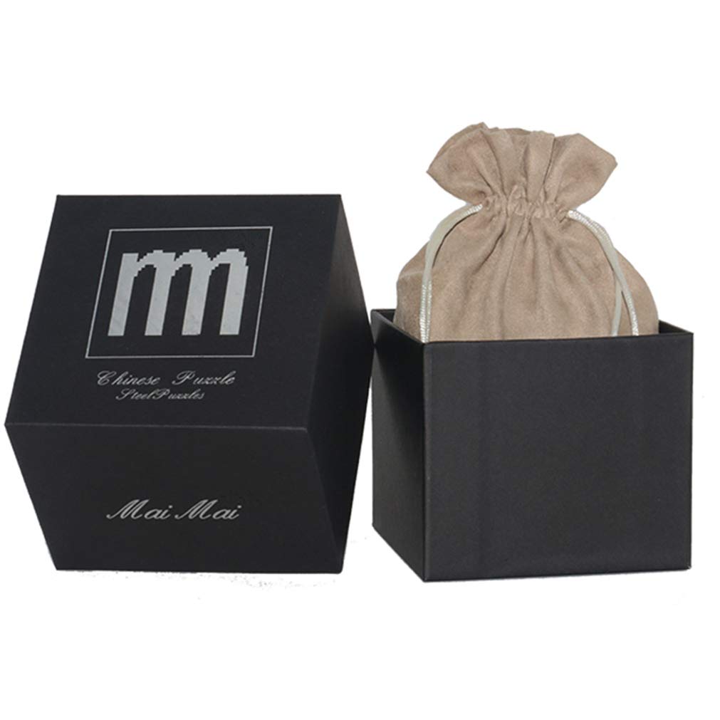 36 Pezzi Rompicapo in Metallo Torsione Puzzle 3D Gioco di Mente Classico Giocattoli Educativi IQ Test Puzzle Regalo per Adulti e Bambini