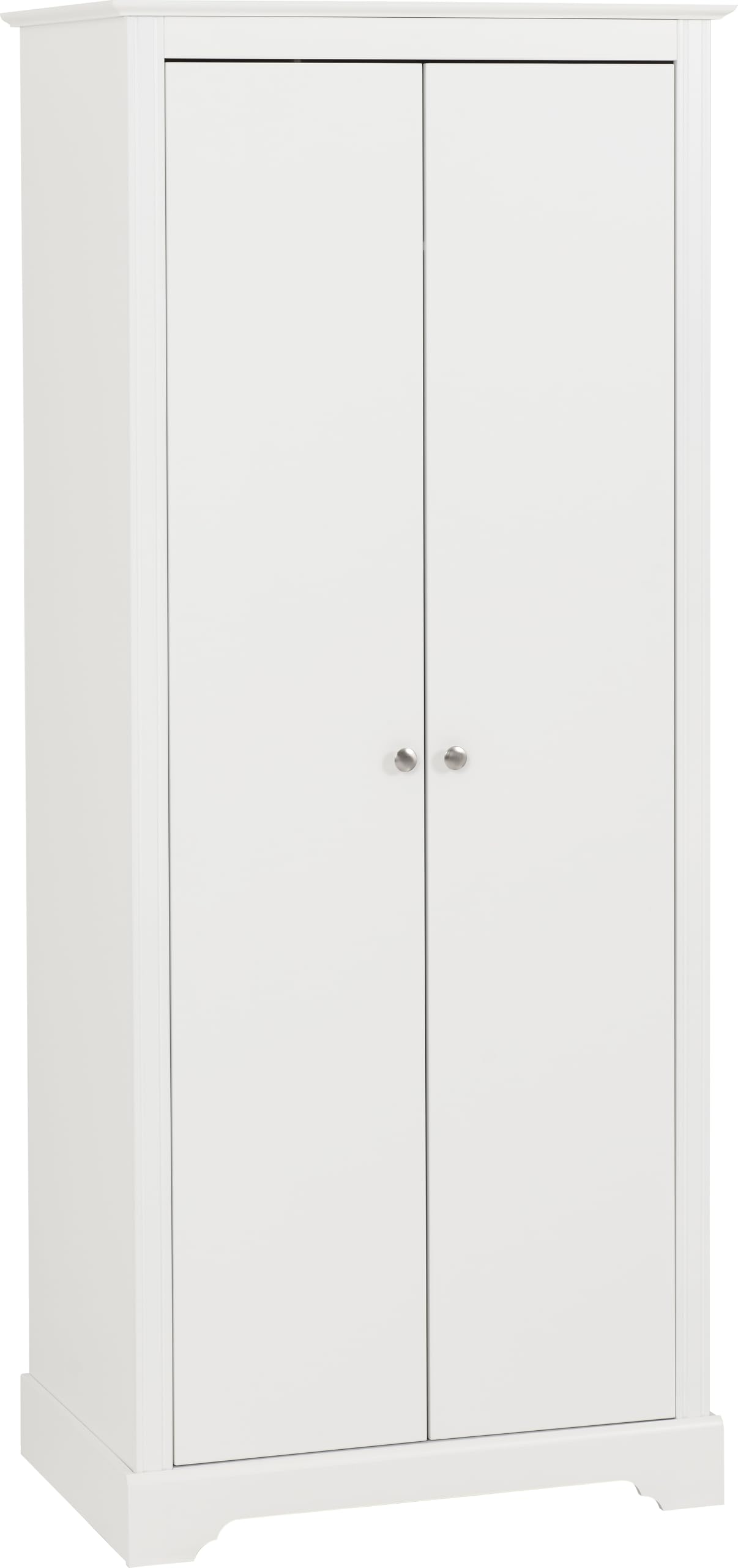Seconique Stratford 2 Door Wardrobe in White