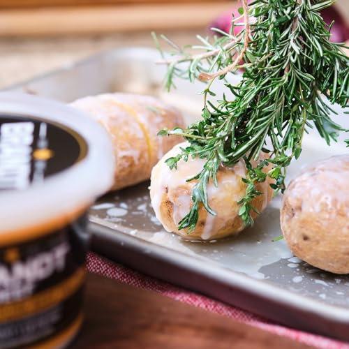 Image of Brandt Beef Tallow - 100% Pure Beef Tallow | 64 oz (4 lb) Tub for Cooking, Skincare, Soap & Candle Making | High Smoke Point | No Additives or Preservatives | Sustainably Sourced | Family-Owned Ranch