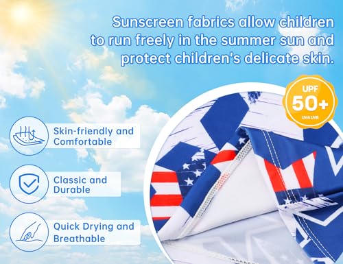 Image of Girls Tankini Swimsuit UPF50+ Ruffle 2 Piece Bathing Suit Full Coverage Kids Swimwear Ages 2-14 Years