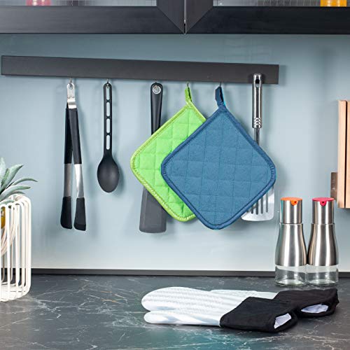 Pot-Holders-Buffalo-Plaid-Cotton-Heat-Resistant-Potholder-Pot-Holder-Hot-Pads-Trivet-for-Cooking-and-Baking-5-Federal-Blue Pot Holders Buffalo Plaid Cotton Heat Resistant Potholder Pot Holder Hot Pads Trivet for Cooking and Baking 5 Federal Blue