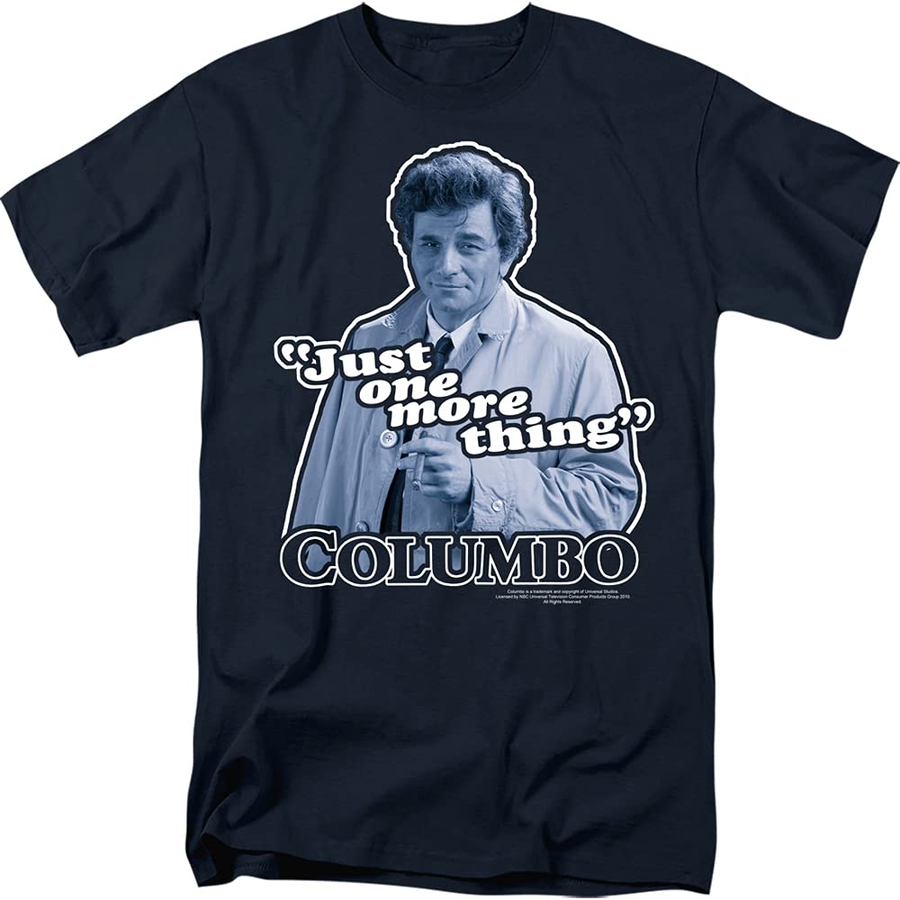 Trevco Men's Columbo Just One More Things T-Shirt