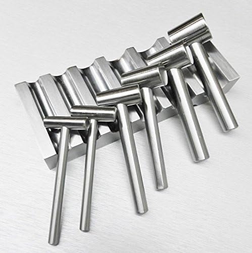 Steel Block Swage U-Channel and 6 Hammer Punches Metal Forming Dapping Shaping
