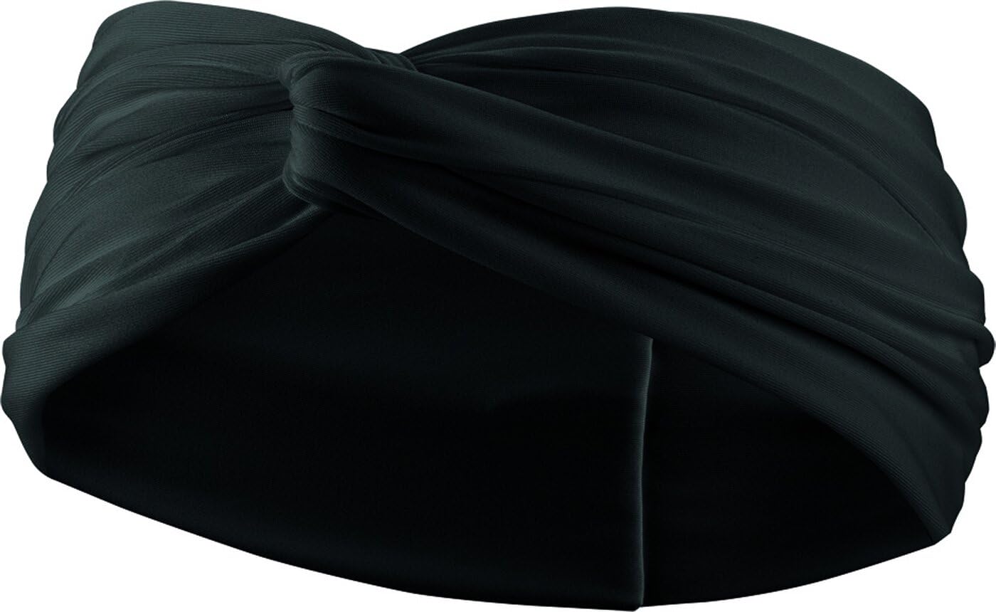 Nike Mężczyźni Twist Knot Opaska na głowę Black/White One Size