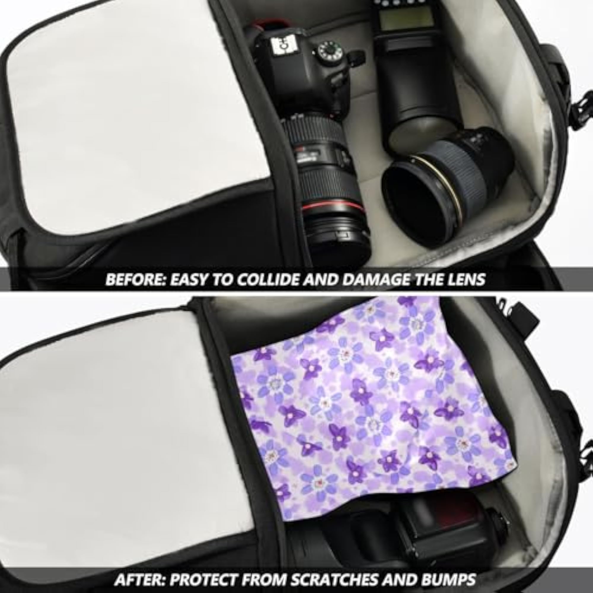 Watercolor Spaceships Self Adhesive Lens Bag