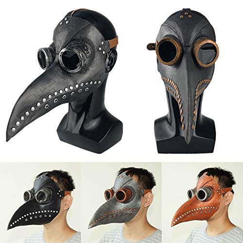 Minasan, maschera per il boccaglio di pest, per cosplay, Halloween, stile retrò, per feste in stile steampunk, Halloween… - immagine 5