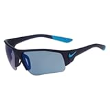 Golf Skylon Ace XV Junior Sunglasses, Matte Midnight Navy/Blue Lagoon Frame, Grey with Blue Sky Flash Lens
