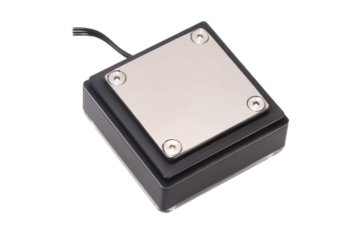 Alphacool Eisblock XPX Aurora Edge CPU Water Block, Digital RGB, Black/Plexi