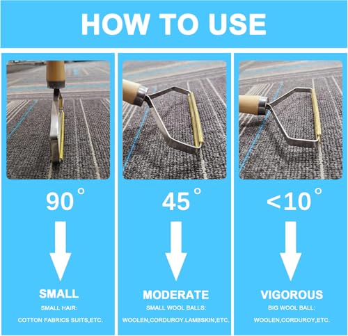 Tierhaarentferner Fusselrasierer 3Pcs Wiederverwendbare Fusselrolle Tierhaare, Katzenhaarentferner Hundehaare Entfernen Fusselbürste,Tierhaarbürste Tierhaarentferner für Kleidung,Sofa,Bett