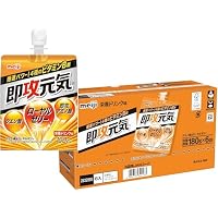 Amazon.co.jp: 即攻元気ゼリー 高麗人参+ 栄養ドリンク味 180g×6個