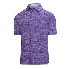Purple Solid Polo Shirt