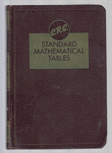 CRC Standard Mathematical Tables (10th Edition) [Unknown] B001UBDTNI Book Cover