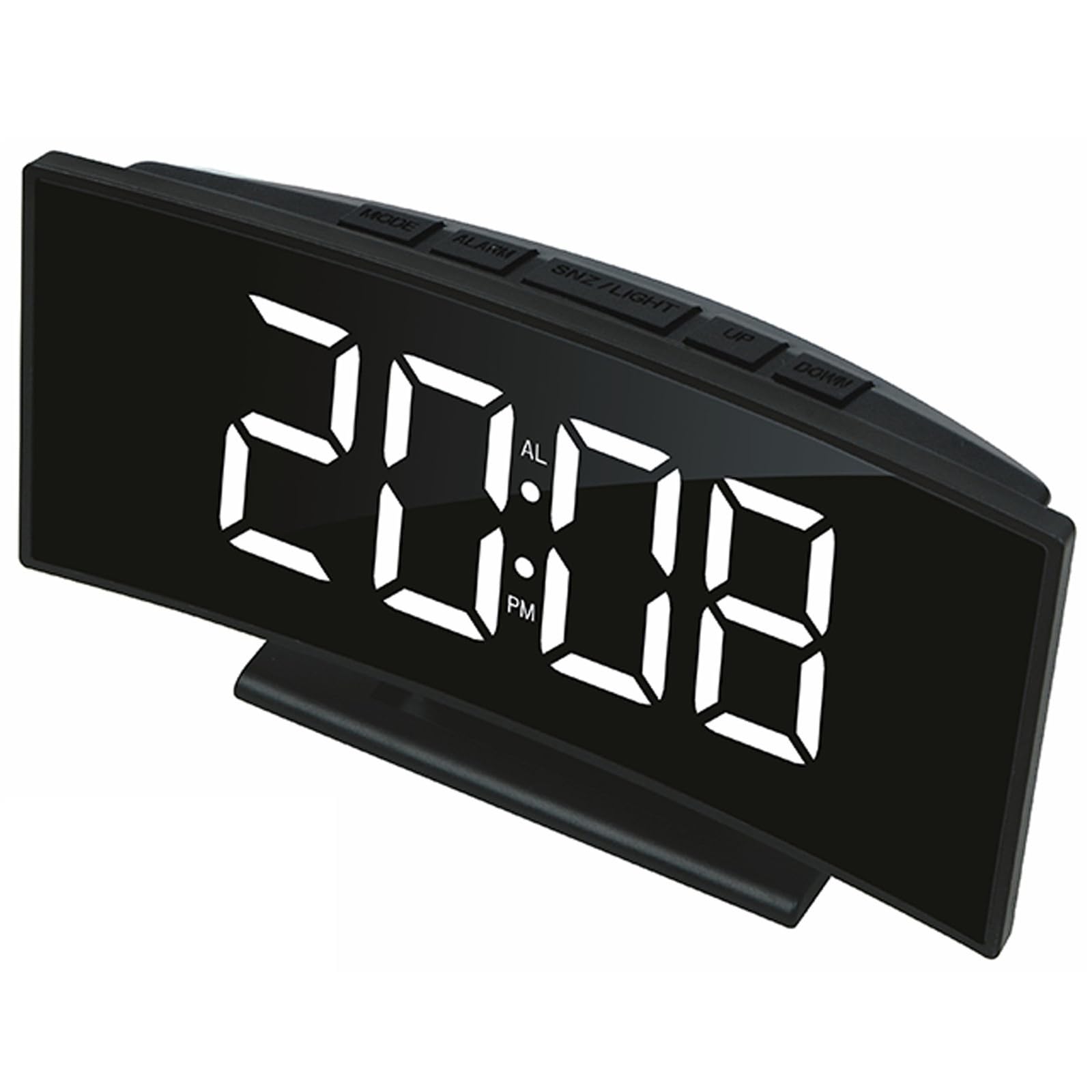 Poystng Digital Clock with Adjustable Brightness 12 24 Hour Formats and Different Alarm Option Digital Alarm Clock USB Desk