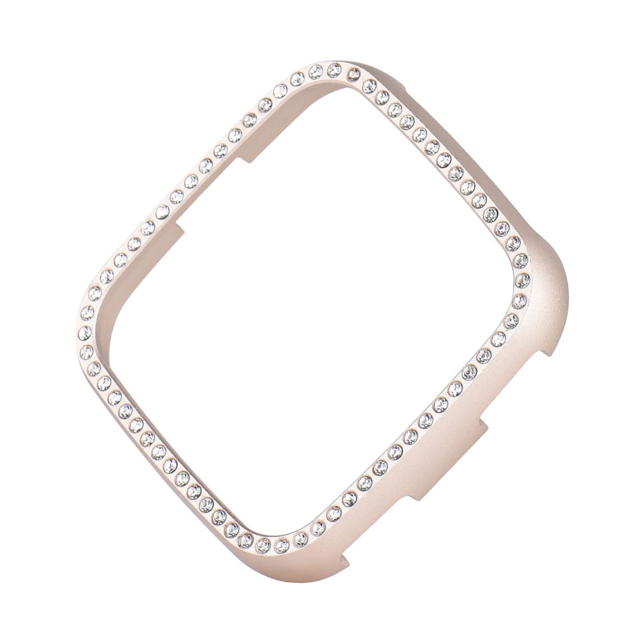 Housoutil 3st Smartwatch-Schale Metallgehäuse Uhrenzubehör Damen Schauen Sie Klug Siehe Bildschirmschutz Smartwatch Für Frauen Damenuhren Lite-Bling Stoßstange Fräulein Fall