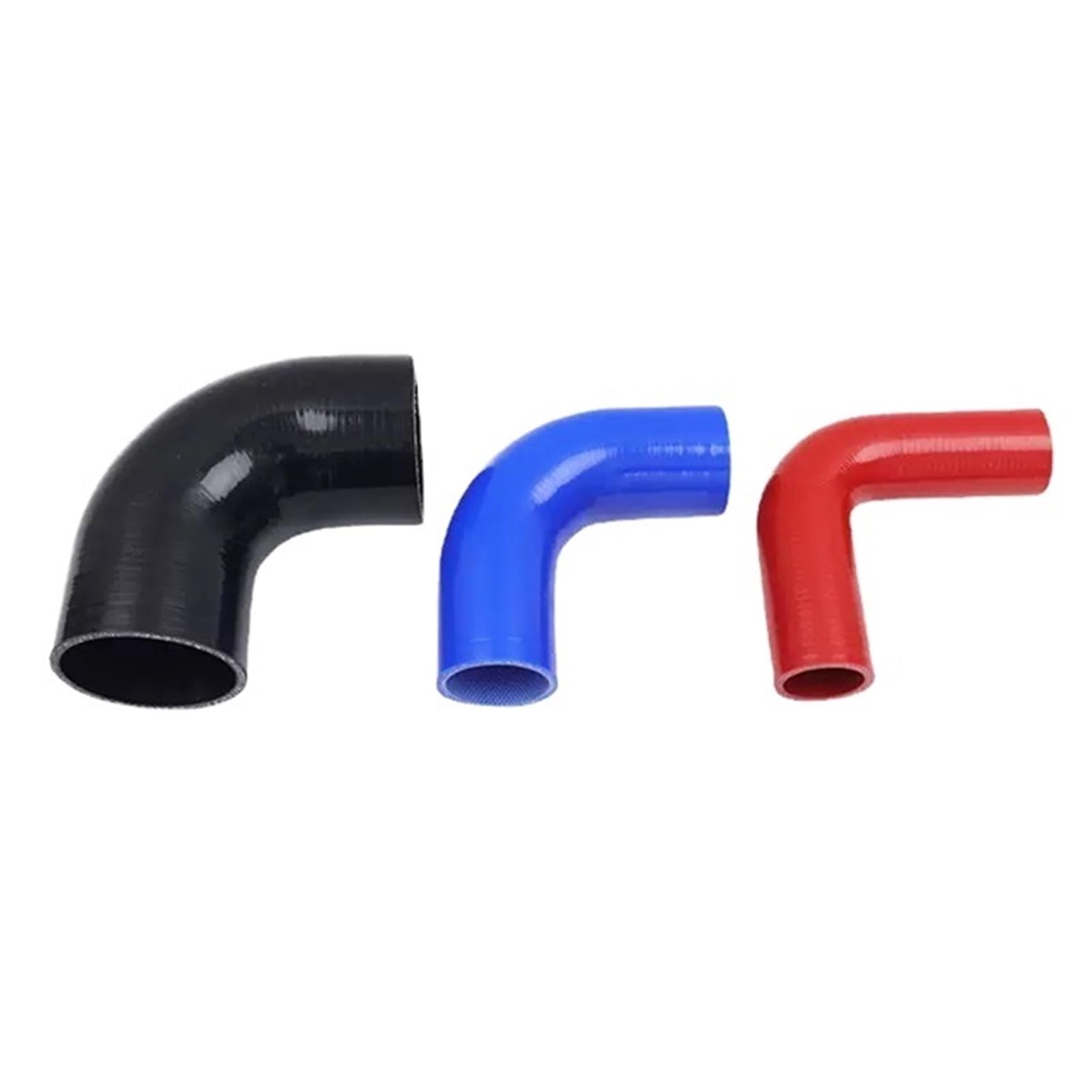 Coude Pvc Coude Serré En Tissu De Coude De Tube De Silicone À 90 ° En Caoutchouc De Silicone ID6-100(Black,40mm)