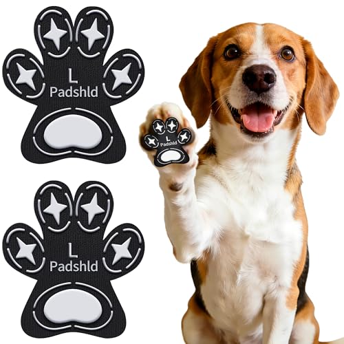 Padshld Dog Paw Protectors, Anti Slip Paw Pads for Dogs - Traction Grips for Senior Dogs & Puppies...