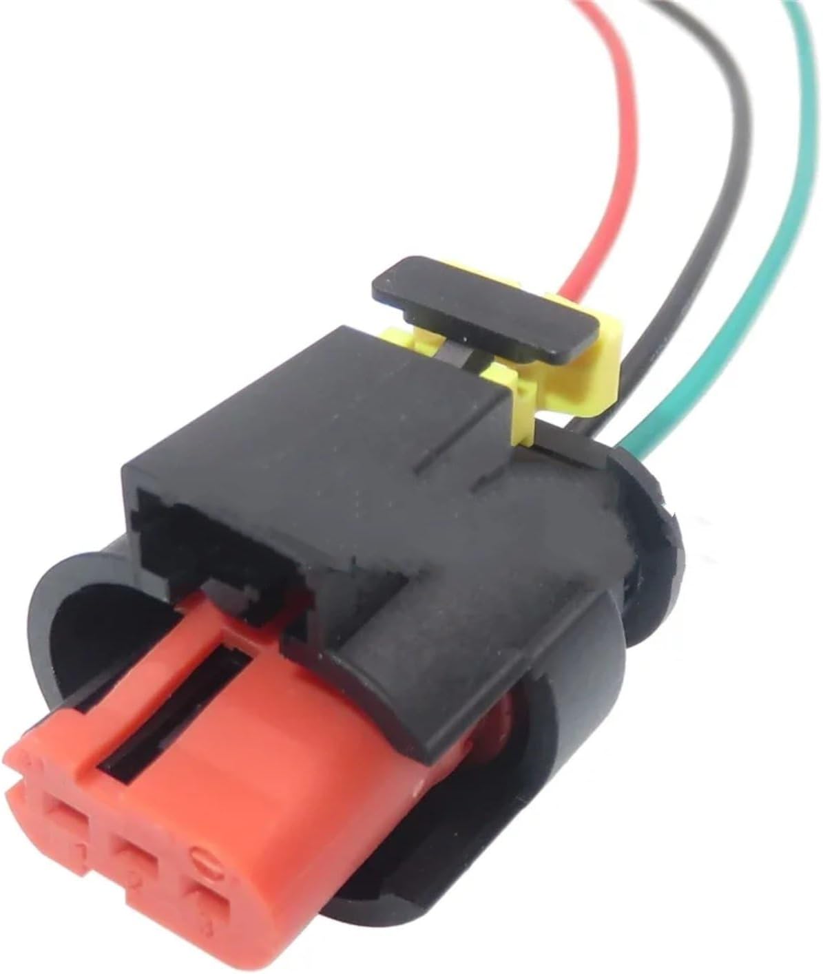 Ignition Coil Pigtail 284426-1 284425-1 3 Pin Way Auto High Voltage Package Ignition Coil Socket With Wires Car Wire Cable Connectors Parts Accessories(Female wires)