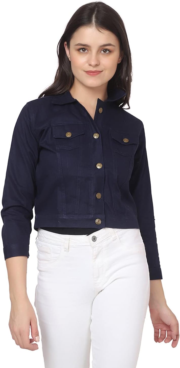 Cotton Blend Women Regular Jacket