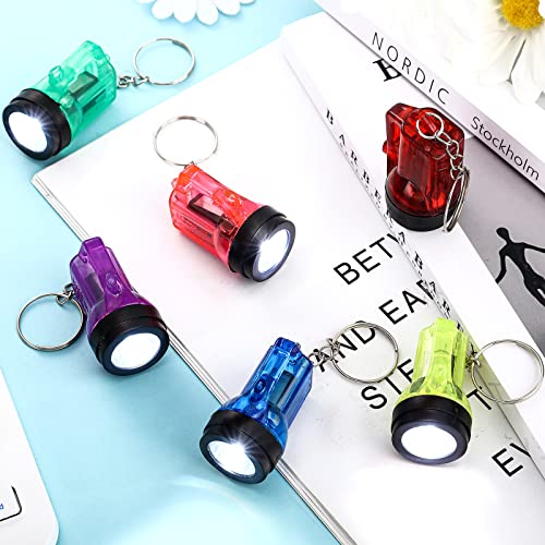 Kenning GM-KENNING-558 48 Pcs Mini Flashlight Keychains Small Led Key Chains Portable Handheld Flashlight Keychains thumb #1