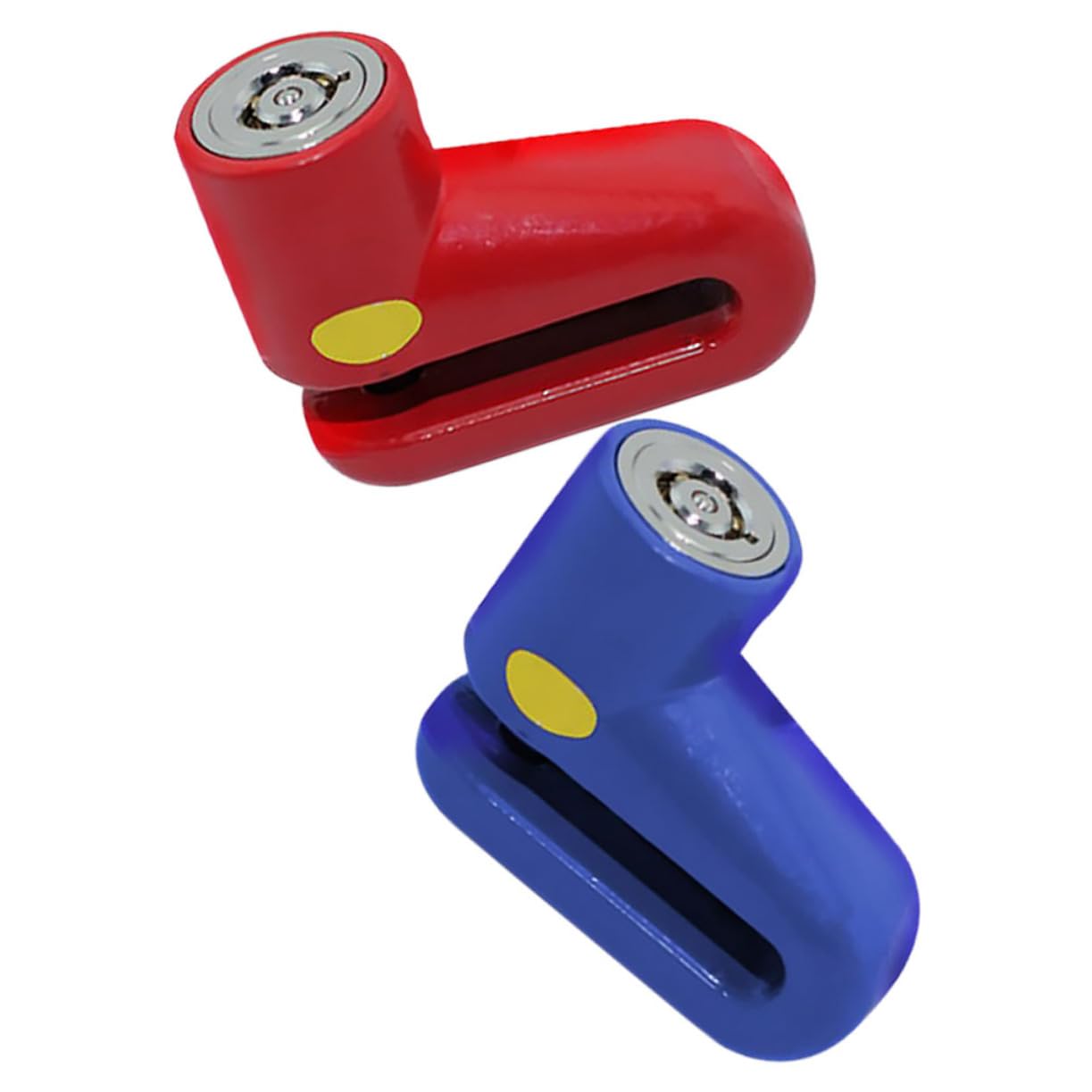 DECHOUS 2Pcs Heavy Duty Disc Brake Lock for Motorcycle Bike Accessories Secure Your Ride with Robust Theft Design Stylish Colors Compatible with Disc Brakes