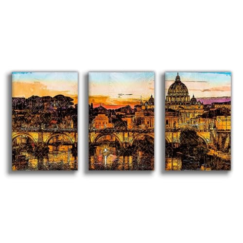 Impression toile Saint-Pierre pour raviver une décoration murale de chambre triste 50x75