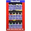 Micro-Mark Basic Color Model Paint Set - High-Pigment Colors for Miniatures, Models, Wargaming & Crafts, Smooth Brush & Airbrush Ready, Fast-Drying, USA Made