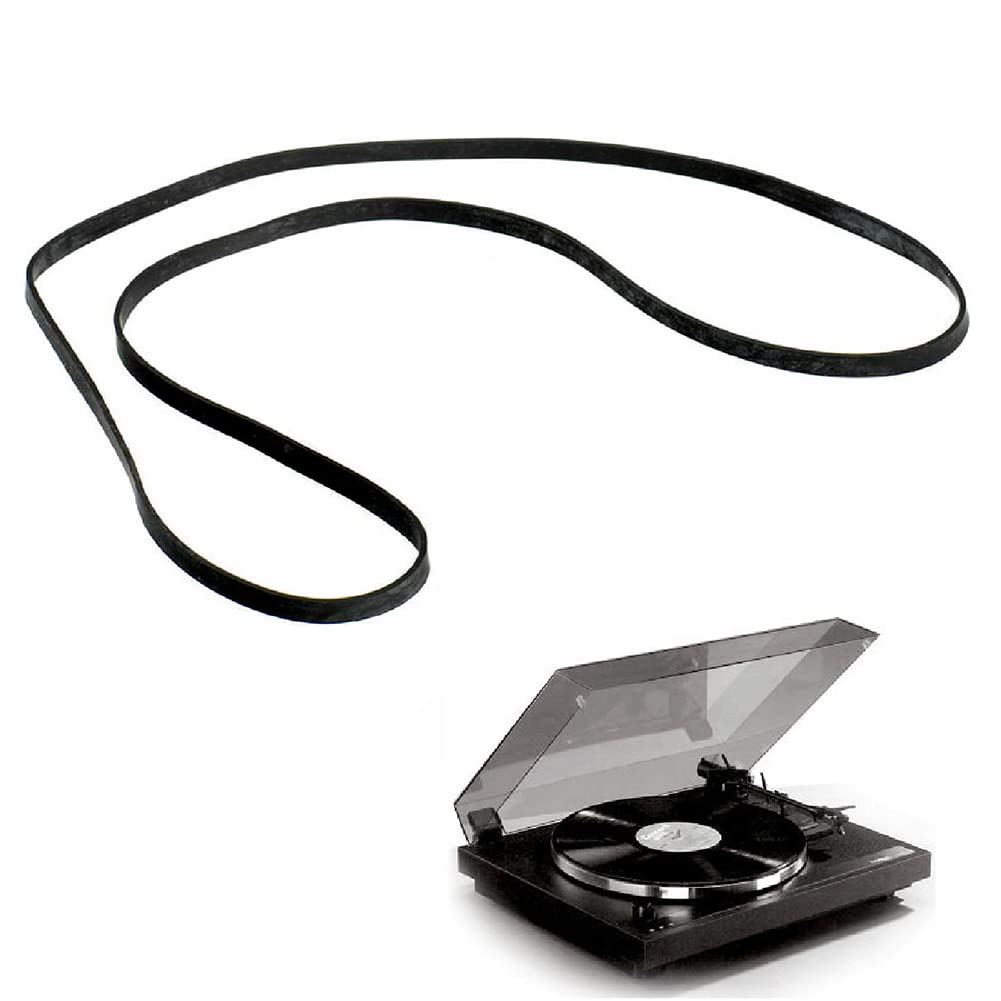 Courroies de Rechange pour Lecteur de Disque Vinyle Rétro Compatible,Ensemble de Courroies de Platine Vinyle,Ceinture de Tourne Disque,avec Tous Les Types de Platines à Courroie 270mm 2 Pcs Tokaneit