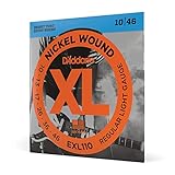 D'Addario ダダリオ エレキギター弦 ニッケル Regular Light .010-.046 EXL110 【国内正規品】