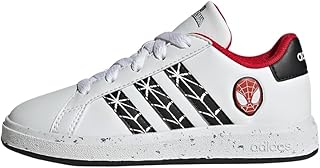 حذاء رياضي جراند كورت سبايدرمان كيه للأطفال من الجنسين اديداس