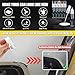 COSLAKE Car Touch Up Paint(Destroyer Gray(PDN)) for Dodge, Car Paint Scratch Repair Kit, Quick & Easy Solution to Repair, 2 in 1 Scratch Remover Pen with 2PCS Disposable Micro Applicators