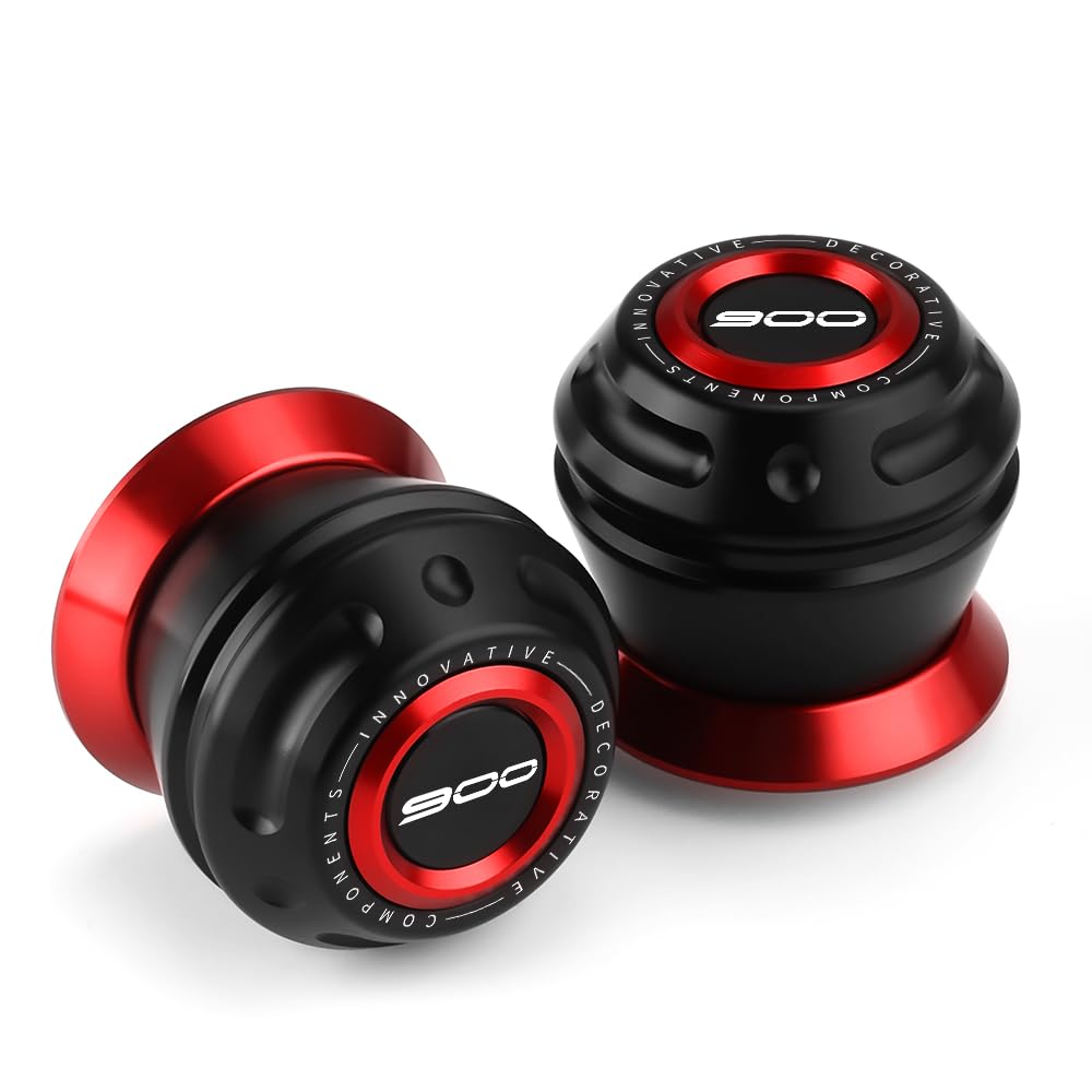 Modeer Protezione anteriore dell'asse per Kawasaki Z650 Z900/RS 2017~2023 Z750 2009-2014 Z800 2013-2015 Protezione per forcella anteriore (z900-rosso)