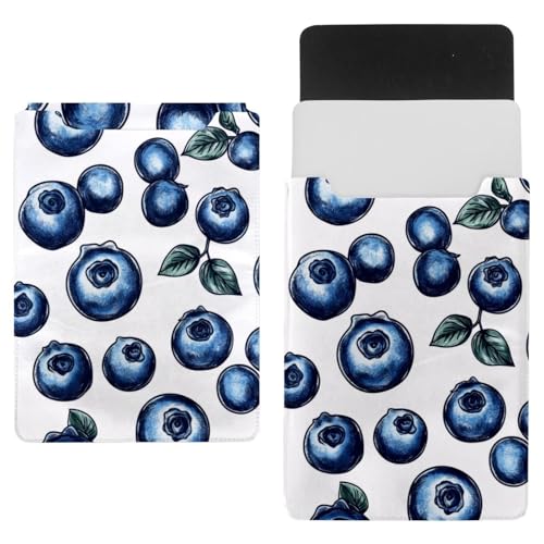Housse pour ordinateur portable Blueberry idéale pour le télétravail et les cafés