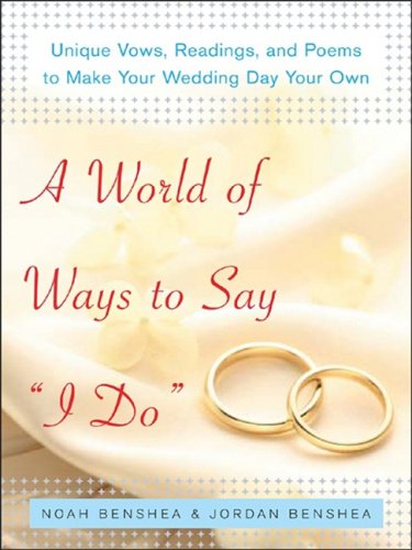 Buy A World of Ways to Say I Do — BookShops.in