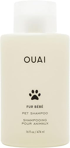 Miniatura 1 de OUAI OUAI - Champú para mascotas Fur Bébé, aroma Mercer Street, champú para perros y lavado de abrigo para hidratar, limpiar y añadir brillo al pelo