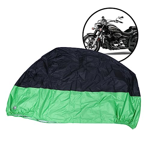 JECOMPRIS Accesorios para Motocicleta Funda Impermeable para Funda Protección Solar Cubierta De La Funda Universal para Cuatro Estaciones Accesorios De Green