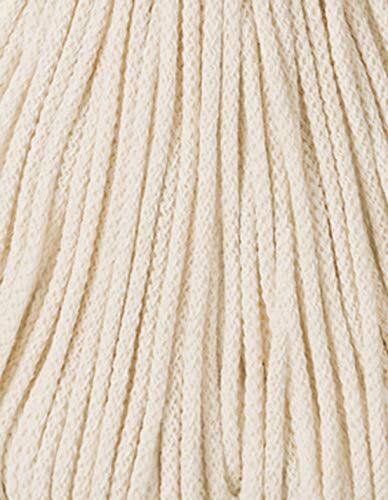 Bobbiny Junior 3mm Braided Macrame Cord (Natural) 108yds/330ft