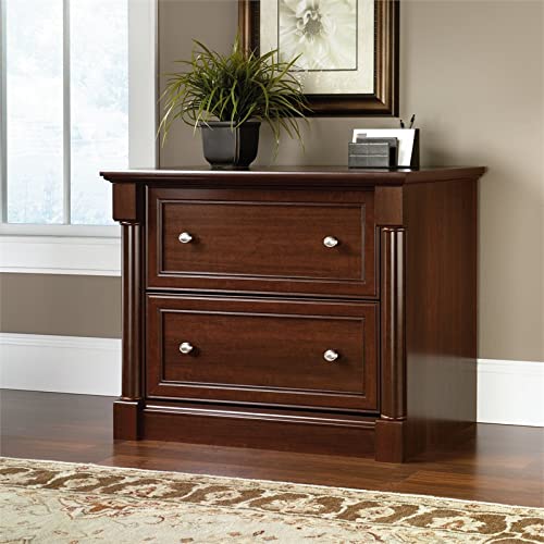 Sauder Palladia Lateral File, Select Cherry Finish #TOP1