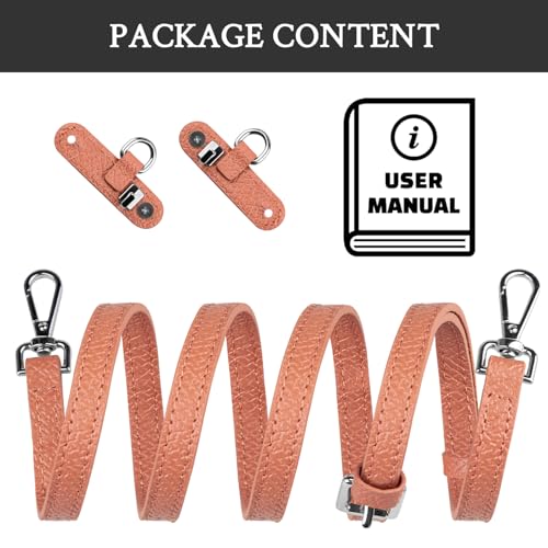 Image of SOPROM Crossbody Strap for Longchamp Pouch with Handle Mini Bag Adjustable Conversion Replacement Kit for Long Champ
