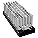 Archgon SSD Heatsink M.2 2280 NVMe SSD Aluminium Heatsink Cooler with Thermal Pads for PCIE NVMe M.2 SSD, SATA M.2 SSD (Silver HS-0130)