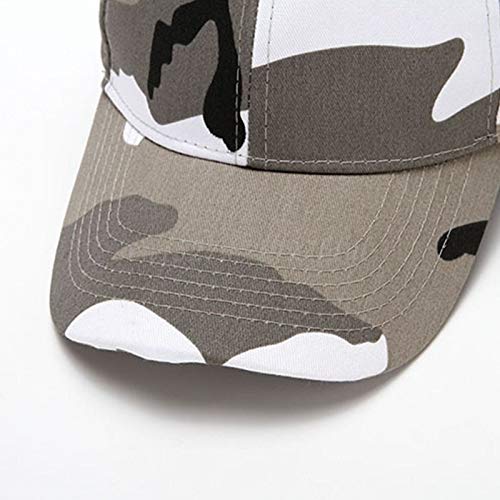 Chapeau de Soleil Casquette De Baseball À Randonnée en Plein Air Unisexe Camouflage Chapeau À Écran Solaire Respirant Respirant