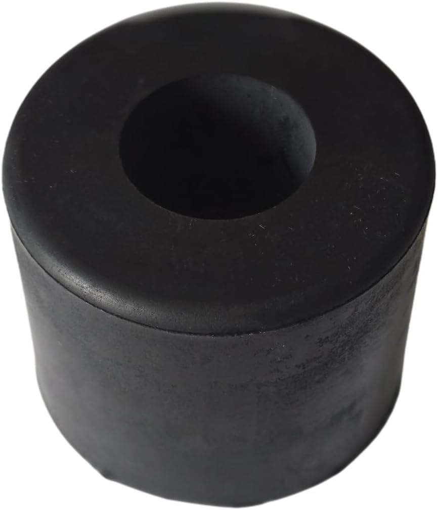 2-1/2 Diameter x 2 Height Large Recessed Rubber Bumper/Rubber Feet for Machines, Chair, Tables, Air Compressors, Cargo Trailers, Barn Doors and More.
