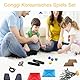 LEERMEIZI Traditionelles Koreanisches Spiel,Gonggi-Koreanisches Spiel Reaktionsspiel für Erwachsene und Kinder,Hand-Auge-Koordination Spiel Partyspiele für Erwachsene und Kinder (1 Set)