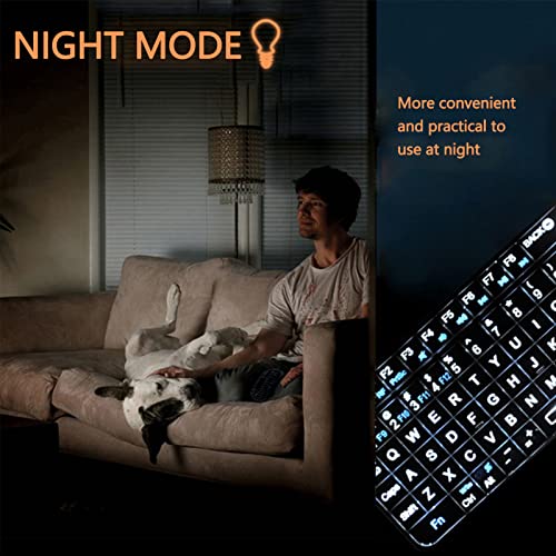 Ciciglow Mini Wireless Keyboard,With Touchpad And Qwerty Keyboard,2.4G Multifunction Bluetooth Keyboard,Built-In Laser Pointer,Suitable For Windows 2000/Xp/Vista/7/Win Ce/Linux/Android/Os X #TOP5