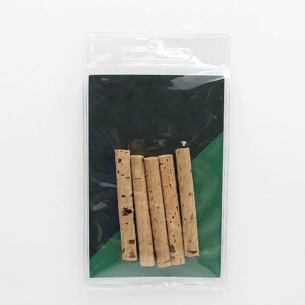5PCS Carp Fishing Tackle Portuguese Cork Sticks Fishing Bait Floating Boilies Up Carp Rigs Fishing Lure Accessories (Size : 6mm*48mm) ()