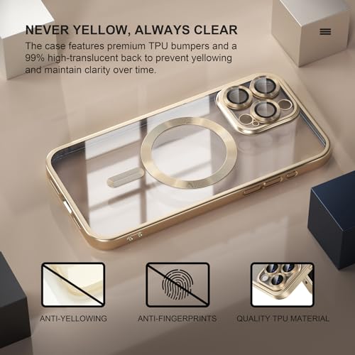 Image of Misea Magnetic for iPhone 15 Pro Max Case Compatible with MagSafe