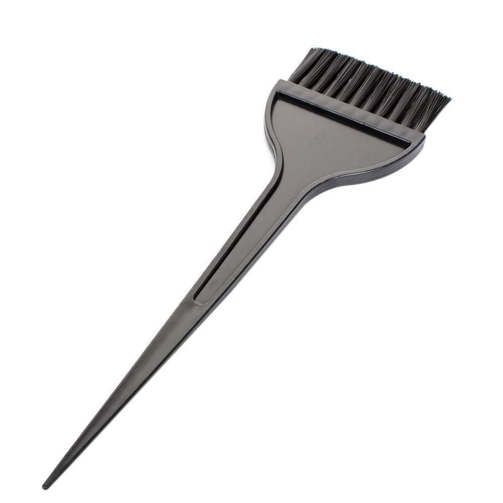 AVNISH Professional Salon Hair Coloring Bowl Dyeing Kit Bleaching Tool Professional Use Hair Coloring Kit Brush with Mixing Bowl (1 Bowl-1 Brush) Black 1