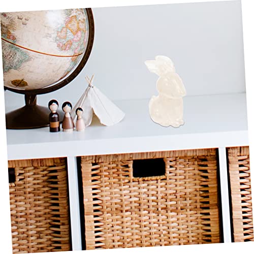 Jouet pour bébé lapin décoratif en cristal, statuette design de Pâques - 3